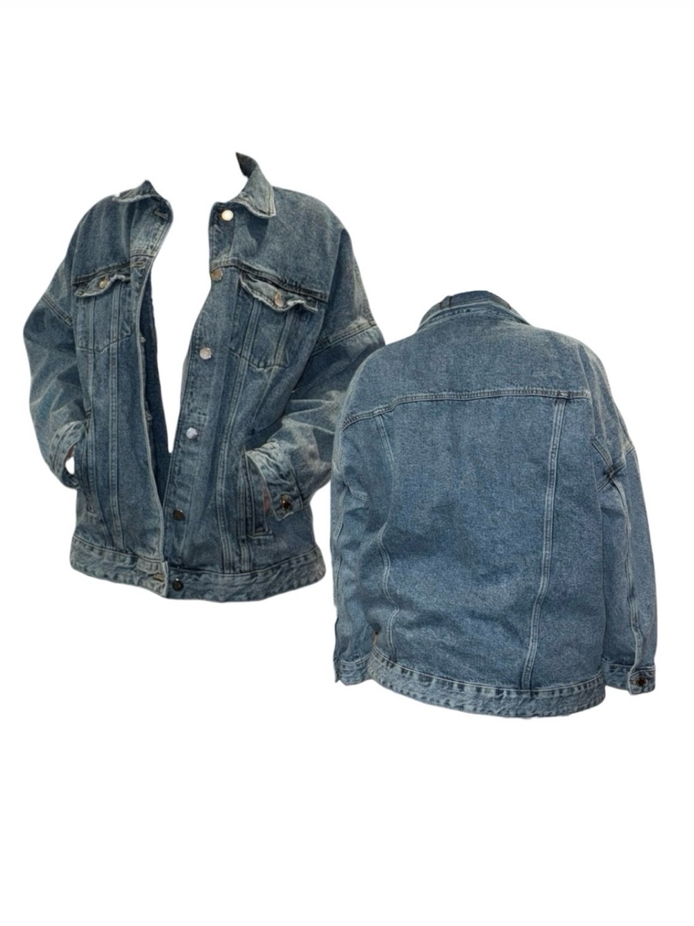 Vintage Light Wash Denim Jacket
